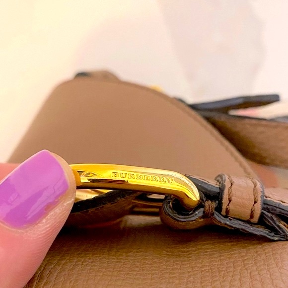 Burberry Small Milton House Check Crossbody Bag - Picture 7 of 16